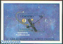 Delcampe - Lesotho 1987 Science S/s, Mint NH, Science - Transport - Astronomy - Space Exploration - Astrologie