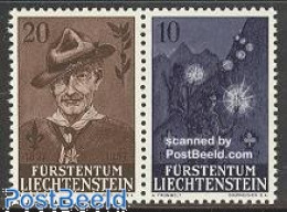 Delcampe - Liechtenstein 1957 Lord Badel Powell 2v, Mint NH, Sport - Scouting - Neufs