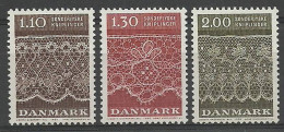 Delcampe - Denmark 1980 Mi 715-717 MNH (ZE3 DNM715-717) - Textil