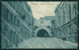 Delcampe - Trieste Città Galleria Montuzza Tram Cartolina MT1373 - Trieste (Triest)