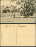 Delcampe - India Old Postcard Fort Gate Bellary Madras Prsy, Rock Street Scene Bullock Cart - Indien