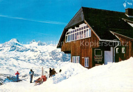Delcampe - Krippenstein 3003m Berghaus Dachstein AT Schutzhaus Dachsteingebirge - Autres & Non Classés