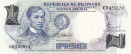 Delcampe - CRBX0310 BILLETE FILIPINAS 1 PISO SIN CIRCULAR - Philippines