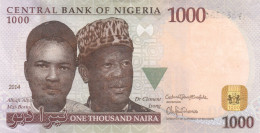 Delcampe - CRBX0319 BILLETE NIGERIA NAIRA 2014 MBC+ - Nigeria