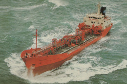 Delcampe - Dutch Pilot Chemical Tanker 1993 Postcard Size Real Photo #SDK600 - Tanker
