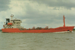 Delcampe - Dutch Engineer Tanker 1986 Postcard Size Real Photo #SDK586 - Tanker