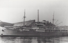 Delcampe - EL LIBERTADOR Passenger Cargo Ship Postcard Size Real Photo #SDM485 - Dampfer