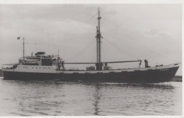 Delcampe - GOURO Cargo Ship Postcard Size Real Photo #SDM483 - Comercio