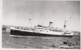 Delcampe - Ship Postcard Size Real Photo #SDM477 - Comercio