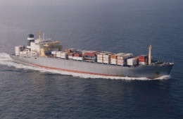 Delcampe - ROLLSCHAUM Container Ship Postcard Size Real Photo #SDM467 - Comercio