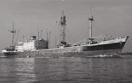 Delcampe - HERMES Cargo Ship 1962 Postcard Size Real Photo #SDM454 - Comercio