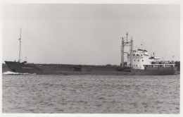 Delcampe - SANSEKKA 7 Cargo Ship Postcard Size Real Photo #SDM416 - Comercio