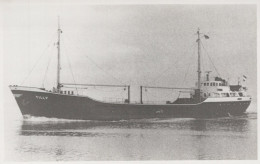 Delcampe - Tilly Cargo Ship 1964 Postcard Size Real Photo #SDM388 - Comercio