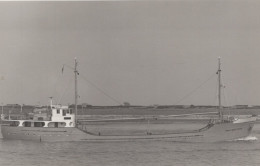Delcampe - PAUL WESTERE Cargo Ship 1913 Postcard Size Real Photo #SDM384 - Comercio