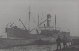 Delcampe - Betsy Anna Cargo Ship 1892 Postcard Size Real Photo #SDM332 - Comercio