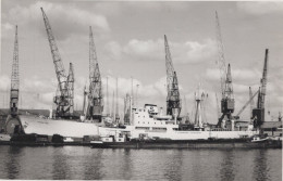 Delcampe - VARVIEO Cargo Ship 1957 Postcard Size Real Photo #SDM313 - Comercio