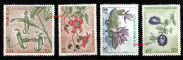 Delcampe - (137) Laos / Flora / Plants / Wild Flowers / Fleurs / Blumen ** / Mnh  Michel 379-382 - Laos