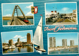 Delcampe - Insel Fehmarn Bruecke Faehrhafen Strand Hotels Bootshafen - Fehmarn
