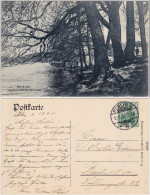 Delcampe - Dahlem Berlin Blick Auf's Jagdschloss Vom Ufer Des See's Aus Gesehen 1911 - Dahlem