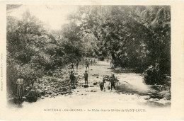 Delcampe - New Caledonia Fishing In The Saint-Louis River H16498 - Neukaledonien