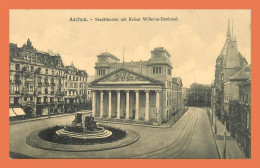Delcampe - A719 / 433 AACHEN Stadttheater Mit Kaiser - Aachen