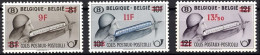 Delcampe - TR298/300** - Tireur à L'arbalète Surchargé / Boogschutter Opgedrukt / Bogenschütze Aufdrucken / Archer Print On - Mint