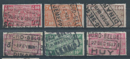 Delcampe - Lot De 6 Valeurs NB - Nord Belge
