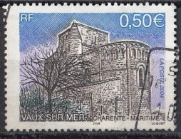 Delcampe - FRANCE 2004 Michel 3849 Used Solo Stamp, Castles - Oblitérés