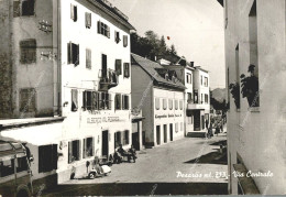 Delcampe - Eb279 Cartolina Pesariis Via Centrale Provincia Di Udine - Udine