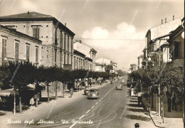 Delcampe - Eb302 Cartolina  Roseto Degli Abruzzi Via Nazionale Provincia Di Teramo - Teramo