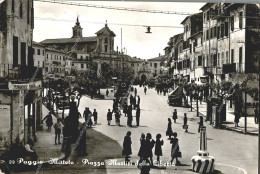 Delcampe - Eb352 Cartolina Poggio Mirteto Piazza Martiri Della Liberta' Provincia Di Rieti - Rieti