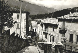 Delcampe - Eb355 Cartolina Albaneto Via S.nicola Provincia Di Rieti - Rieti