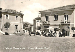 Delcampe - Eb356 Cartolina Colli Sul Velino Piazza Armando Diaz  Provincia Di Rieti Bella! - Rieti