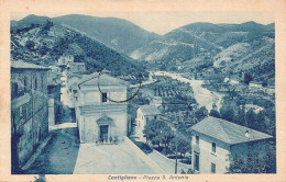 Delcampe - Eb155 Cartolina Contigliano Piazza S.antonio Provincia Di Rieti - Rieti