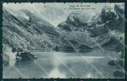 Delcampe - Cuneo Monviso Lago Di Fiorenza Valle Po SCOLLATA Cartolina MT5741 - Cuneo