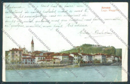 Delcampe - Novara Arona PIEGHE STRAPPINO Cartolina ZB1439 - Novara