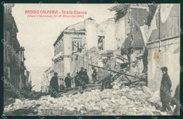 Delcampe - Reggio Calabria Città Terremoto Cartolina QZ4016 - Reggio Calabria