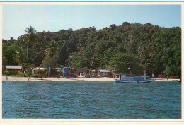 Delcampe - TOPOGRAPHICAL - MALAYSIA - Pulau Kapas Resort Glass Bottom Boat - Malaysia