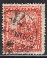 Delcampe - Hungary 1926 -1927 Definitive Issues - Crown Of Saint Stephen, Matthias Cathedral & Palace At Budapest In Fine Used - Gebraucht