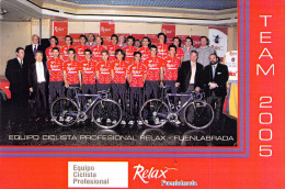 Delcampe - CYCLISME: CYCLISTE : GROUPE RELAX 2005 - Radsport