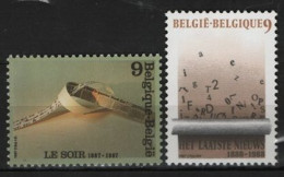 Delcampe - Belgique: 1987, COB N° 2271/72 **, MNH, Neuf(s). TTB !! - Neufs