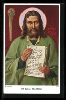 Delcampe - AK Portrait Des Schutzpatron Heiliger Judas Thaddäus - Autres & Non Classés