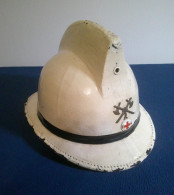 Delcampe - Casque De Pompier Belge Des Années 1950 - Pompiers