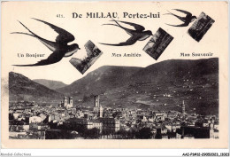Delcampe - AAIP1-12-0037 - MILLAU - Portez Lui-Un Bonjour-Mes Amities-Mon Souvenir - Millau