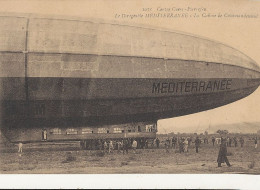 Delcampe - 83 // CUERS PIERREFEU - Le Dirigeable MEDITERRANEE   La Cabine De Commandement - Cuers