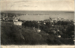 Delcampe - Cannes, Vue Generale Prise De La Crois Des Gardes - Cannes