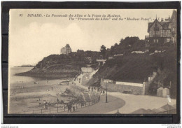 Delcampe - 35102 . DINARD . LA PROMENADE DES ALLIES ET LA POINTE DU MOULINET . - Dinard