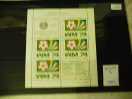 Delcampe - Polska Pologne  Feuille Sheet 2155/2156 Mnh Neuf ** Année 1974 - Feuilles Complètes