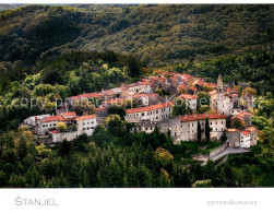Delcampe - Slowenien Slovenia Stanjel Castle Fliegeraufnahme - Slowenien