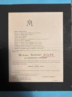 Delcampe - Madame Albert Ziane Nee Marguerite Boseret *1821+1932 Liege Lohest Dejardin Snoeck De Thier Laurend - Avvisi Di Necrologio